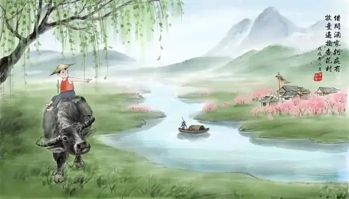 清明節(jié)——清明時(shí)節(jié)雨紛紛，路上行人欲斷魂